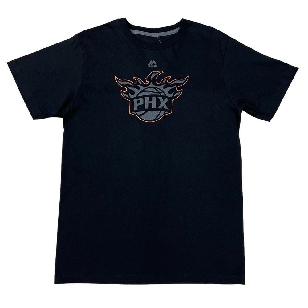 Majestic Men's NBA Phoenix Suns Black Ferocious Domination T-Shirt Size Medium